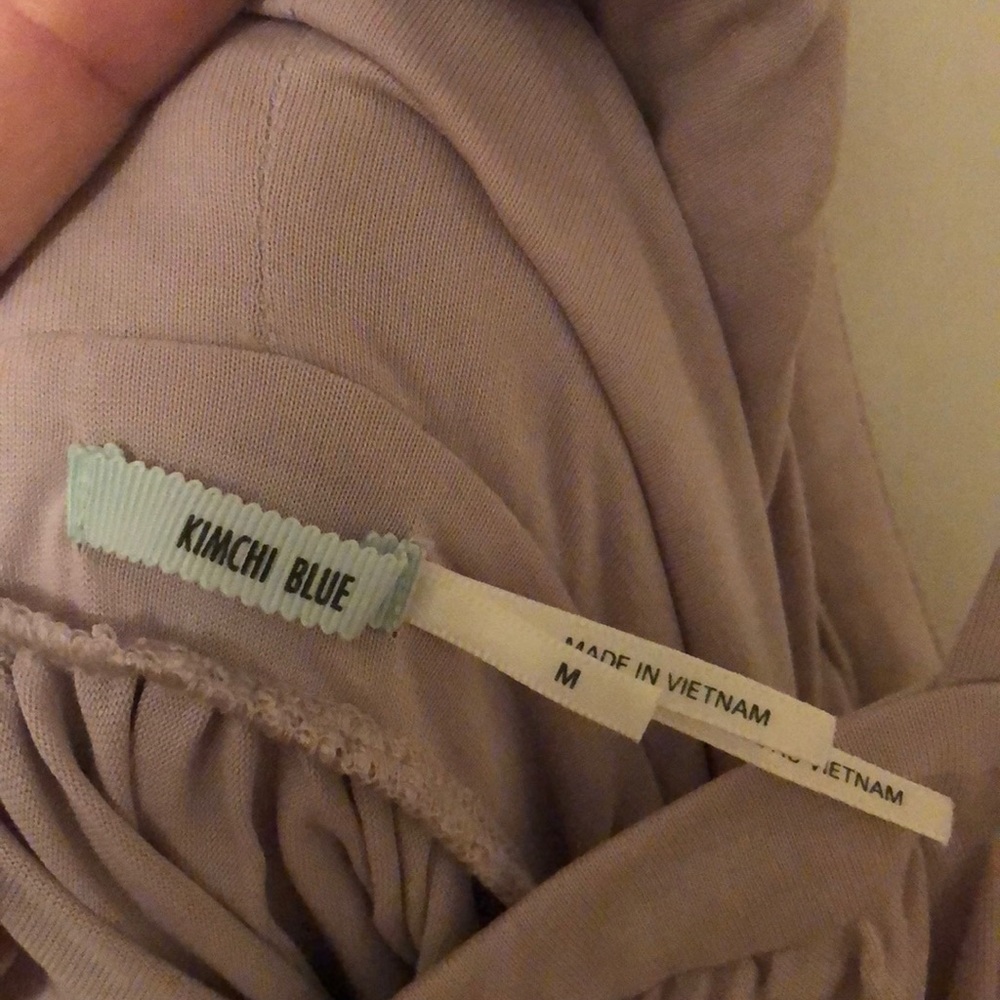 NWT UO KIMCHI BLUE MODAL GOWN Size M Lavender - Picture 4 of 5